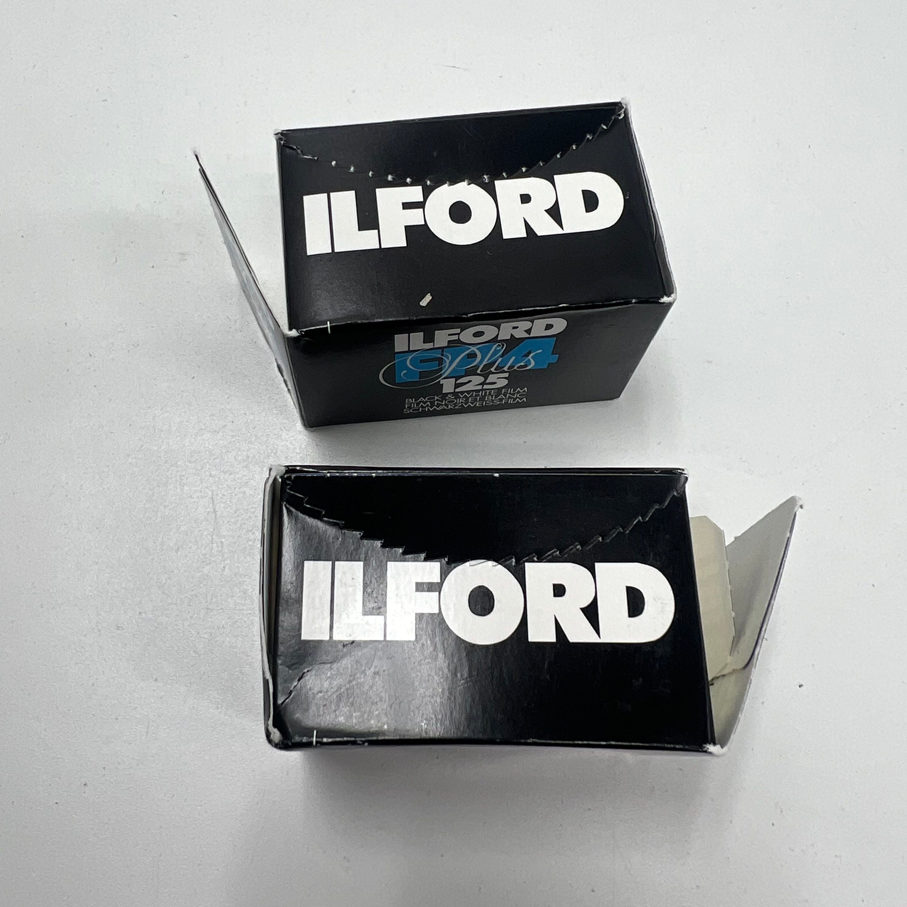 ILFORD FP4 Plus 125 Black and White Film 2 Rolls IOB Open