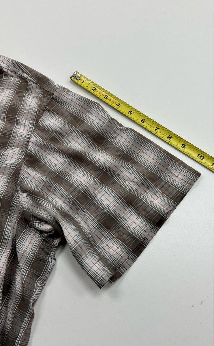 Red Head Brand Co. Gray, Red and White Plaid Casual Dress - Size 3TG