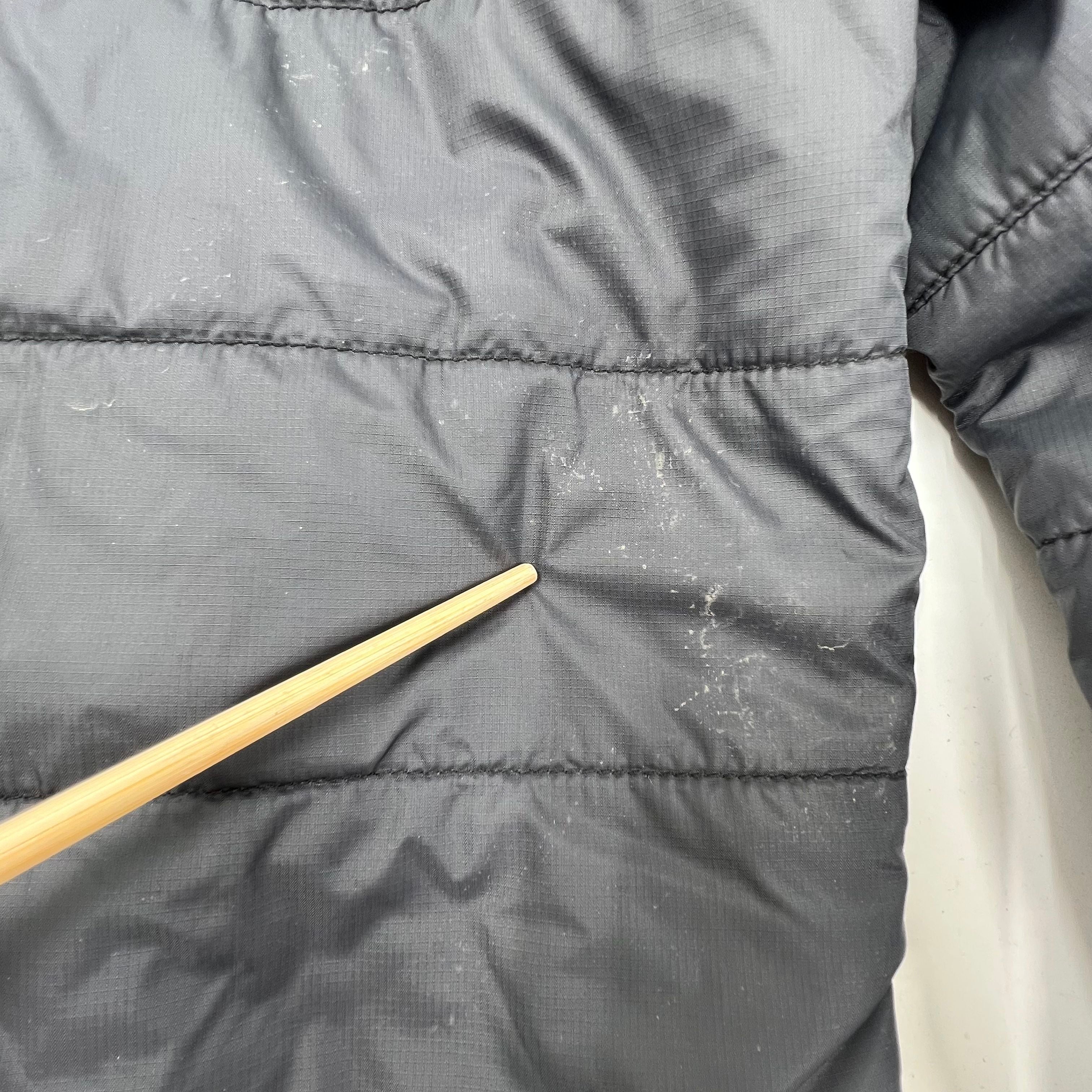 Carhartt Gilliam Hooded Quilted Hybrid Puffer Jacket Men's S Black Gray