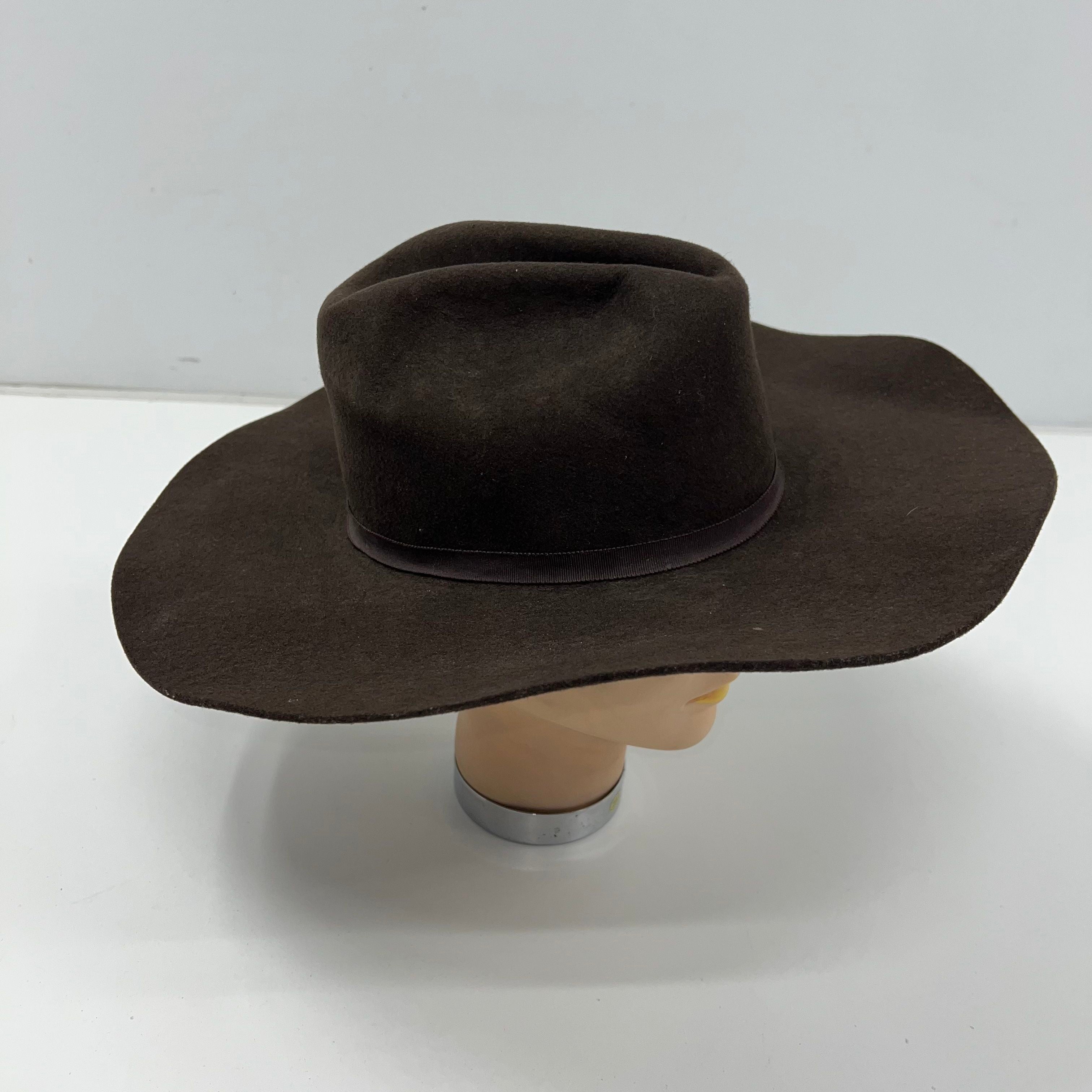 Cody James 3X Premium Wool Brown Hat 4" Brim Size 6.5