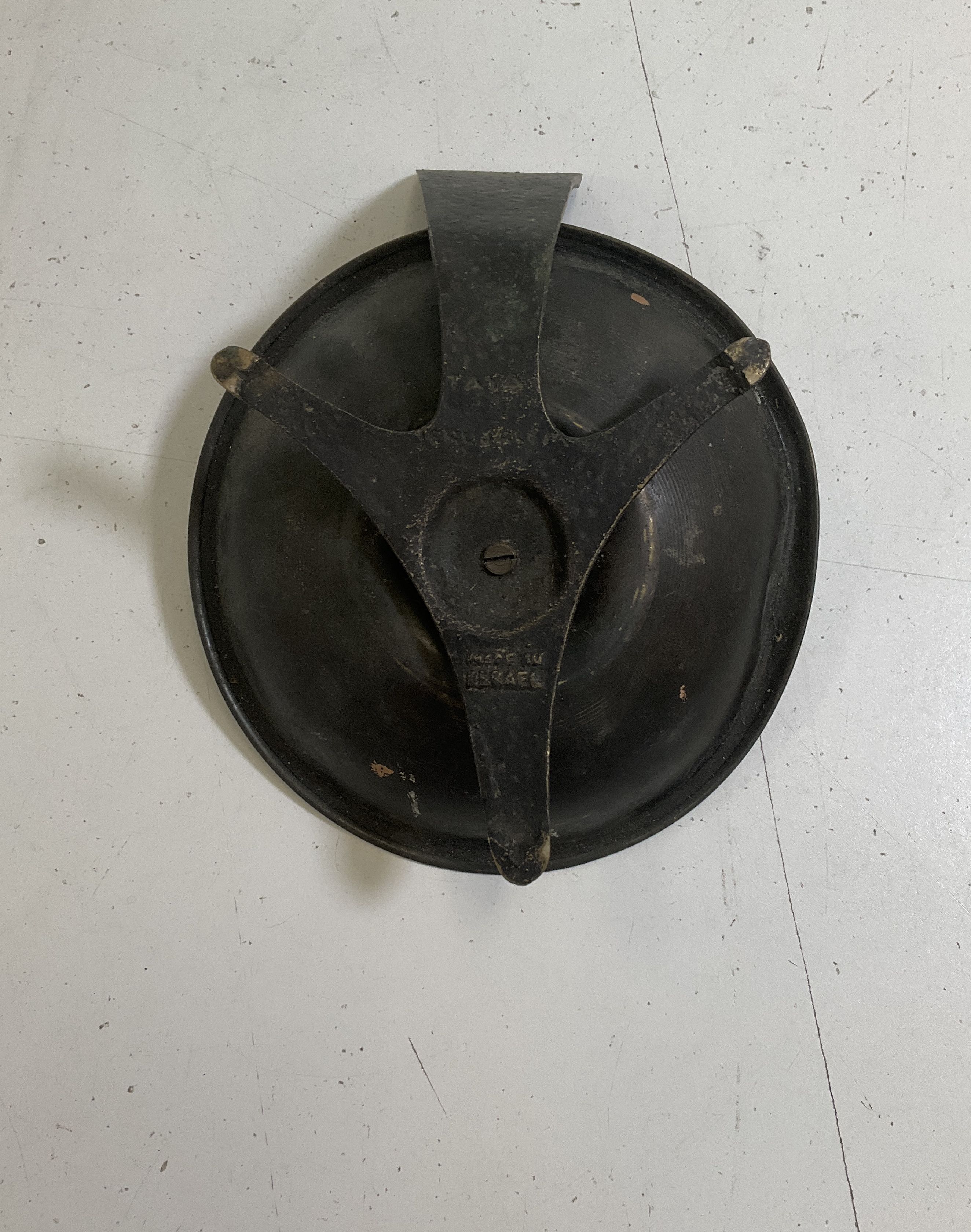 Yaya Jerusalem Brass Incense Burner Holder Angel Motif Vintage