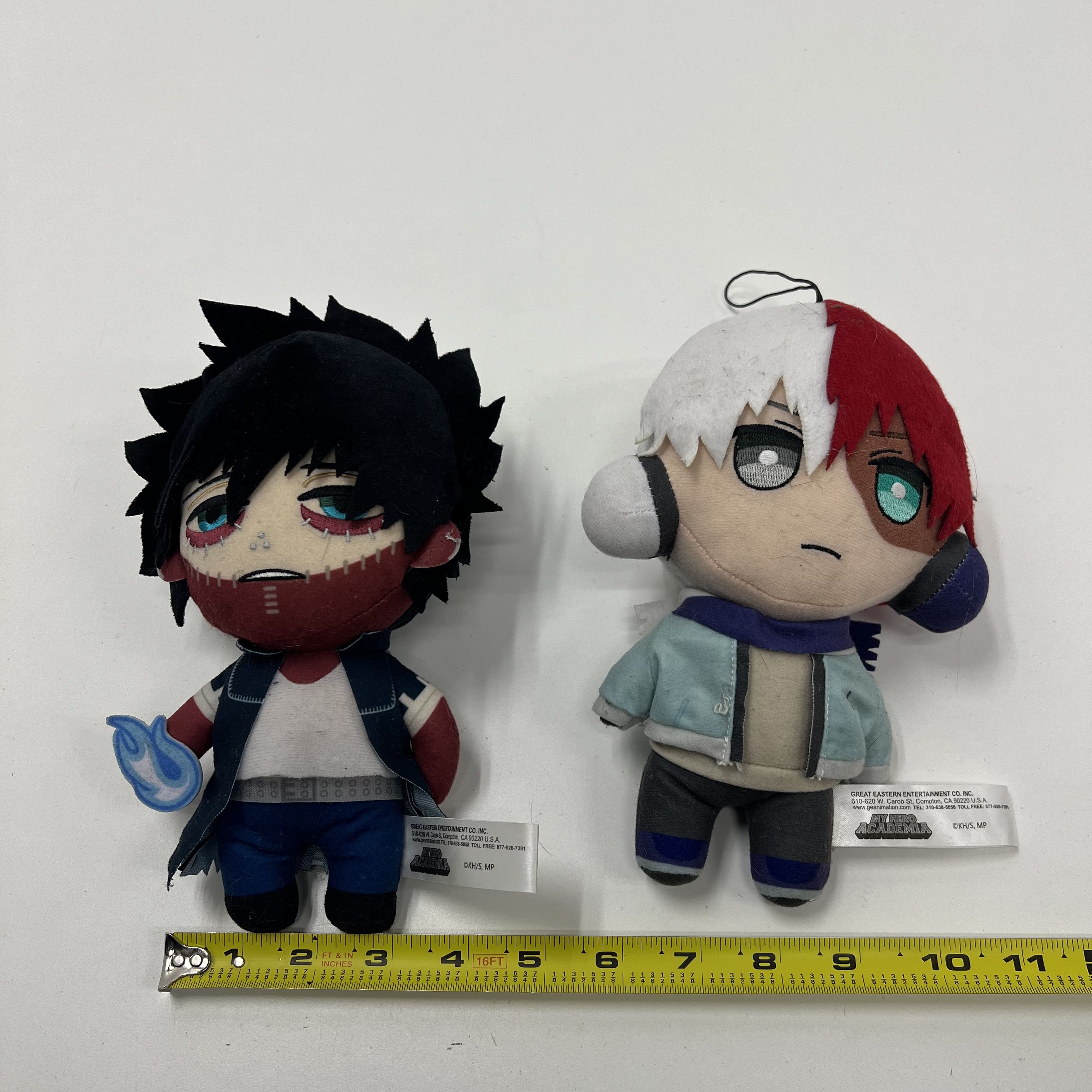 My Hero Academia Plush Todoroki Snow Dabi Battle 8"