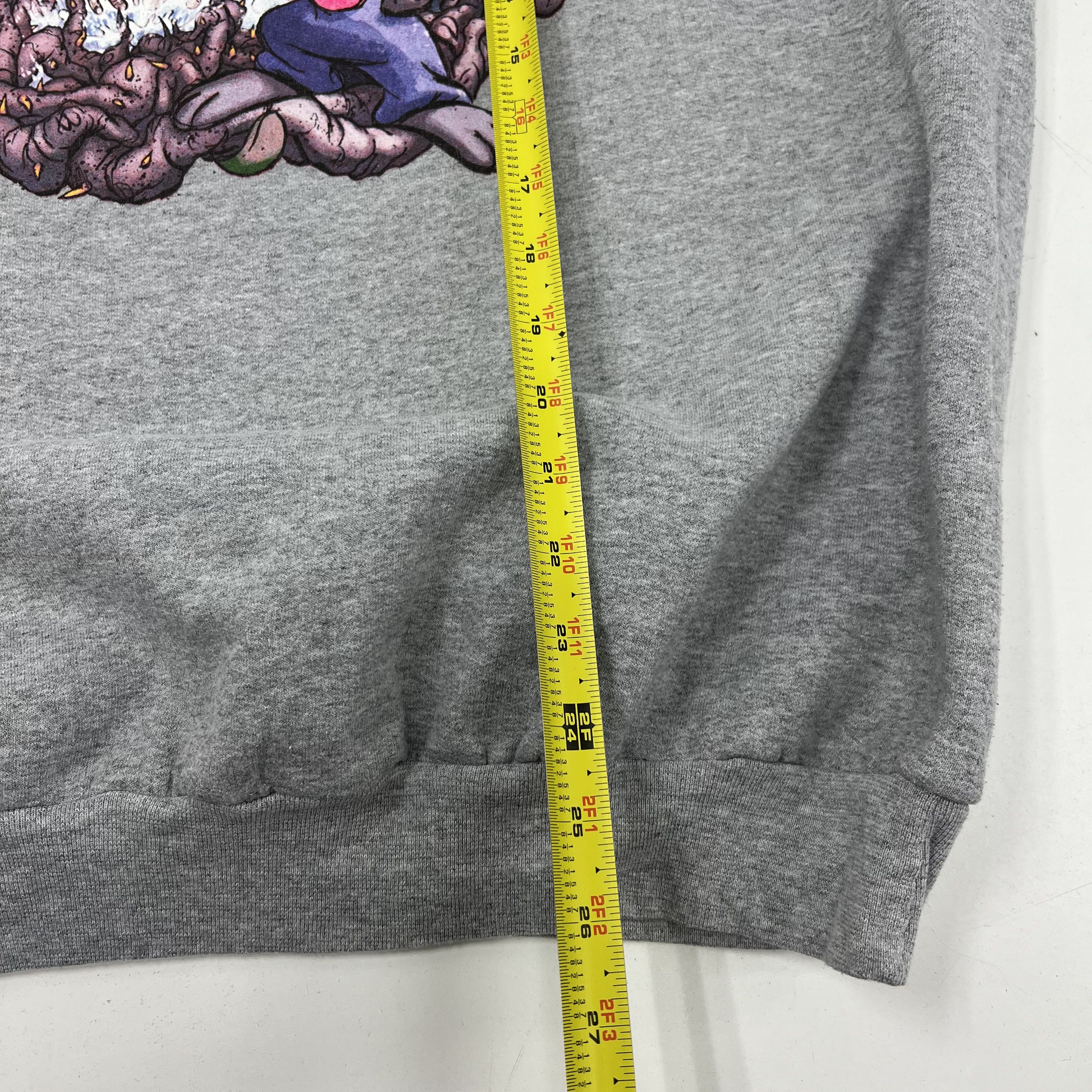 Disney Parks Gray Splash Mountain Graphic Crewneck Sweatshirt Men's 2XL