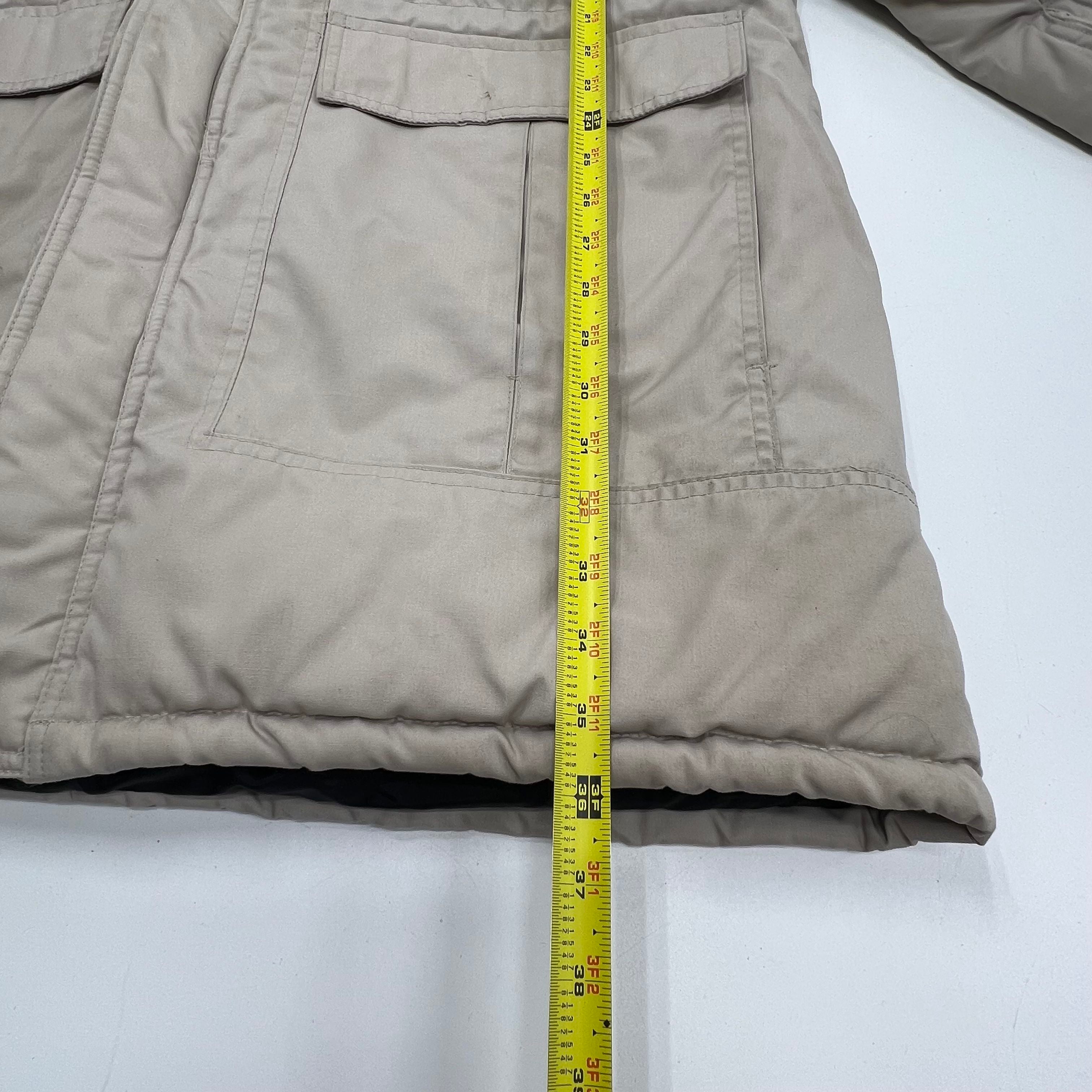 Vintage 80s Pacific Trail Weather Watcher Plaid Lined Parka Coat Men's L