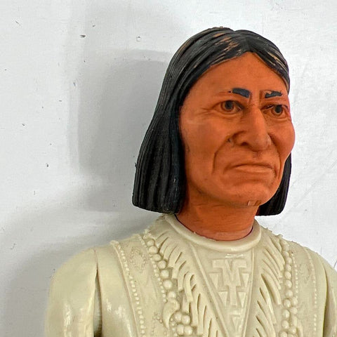 1967 Marx Toys Johnny West Geronimo 12 Inch Vintage Action Figure Loose