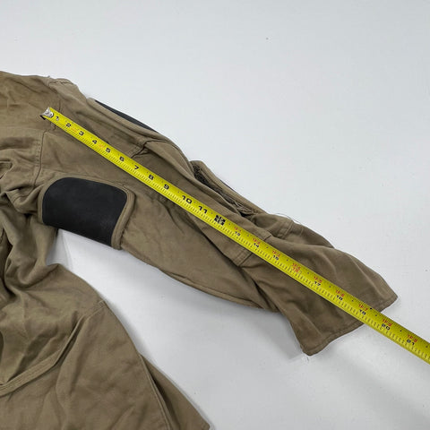 Vintage 80s Bob Allen Tan Padded Shooting Hunting Jacket Coat Men's 48