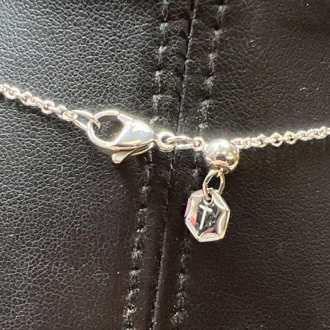 Touchstone Crystal Colorful Crystal Dangle Pendant Necklace