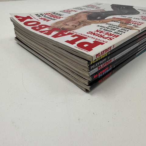 Playboy Magazine Lot 8 WWE Divas Sable Chyna Torrie Wilson Christy Hemme