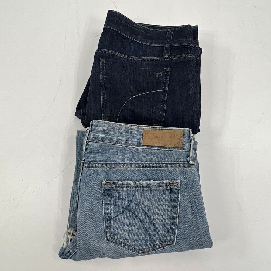 Lot 2 Joe's Jeans Provocateur & Fossil Womens Bootcut Flare Jeans Sz 28