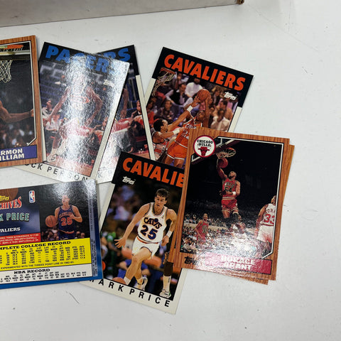 Dennis Rodman Large NBA Basketball Card Lot 1990s Topps Fleer Hoops Junk Wax