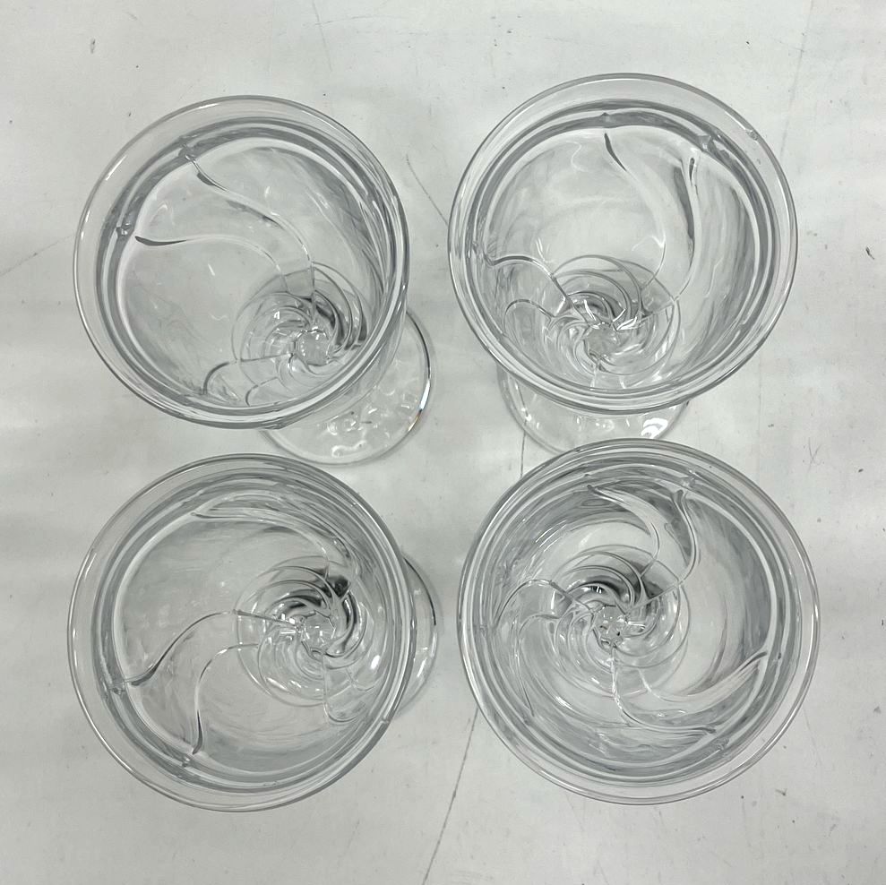 Vintage Noritake Perspective Clear Iced Tea Glass Water Goblet 10 Piece Set