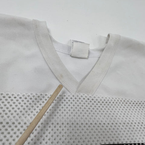Russell Athletic White Mesh Football Practice Jersey #55 Men's Size XL