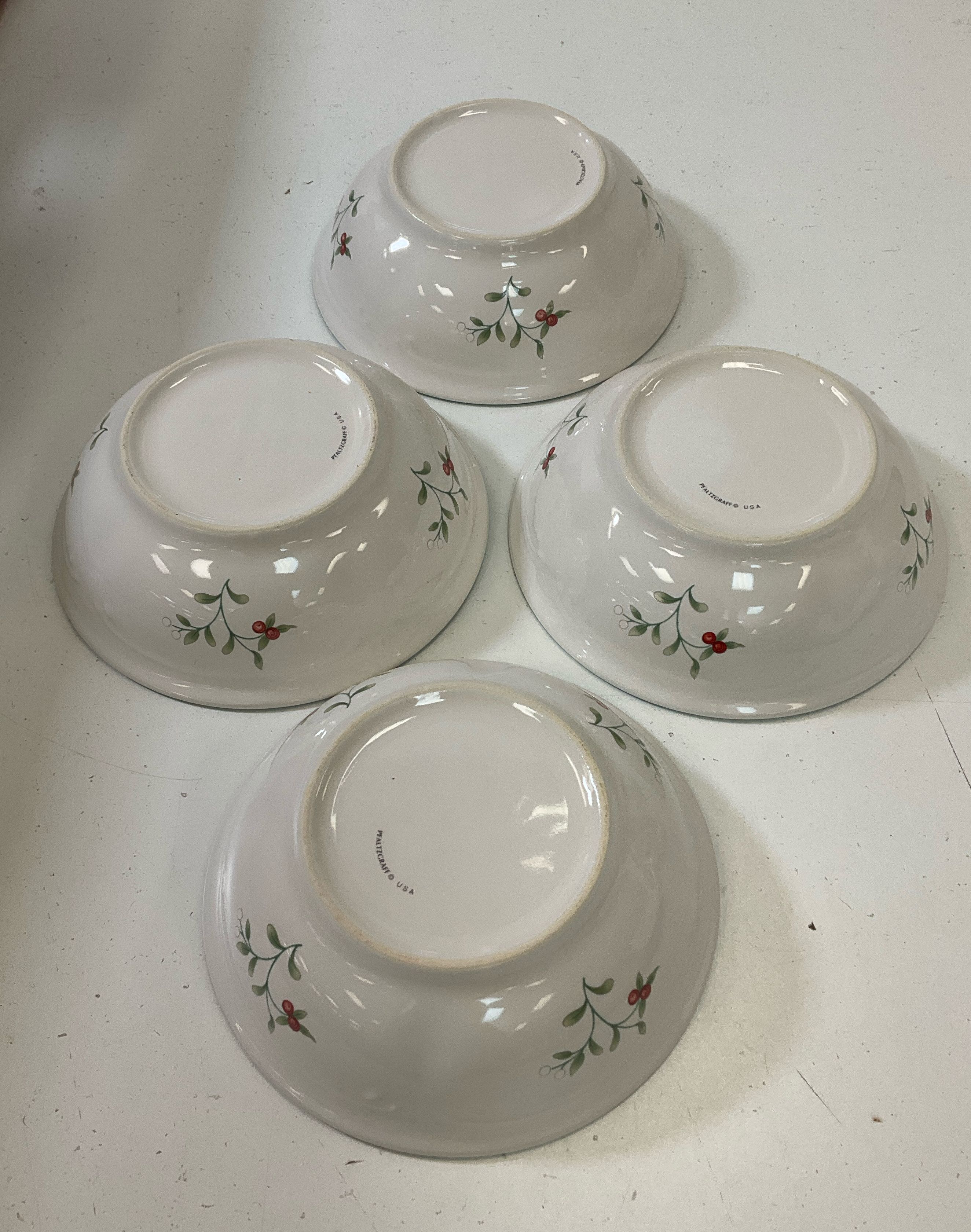 Pfaltzgraff Winterberry 12 Piece Buffet Complete Set In Box Plates Bowls & C/S
