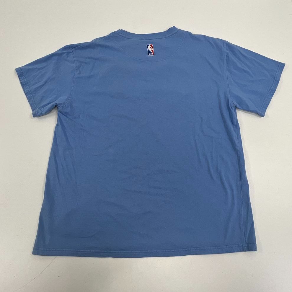 Vintage Y2K Nike Team Sacramento Kings Sewn Logo T-Shirt Mens L Blue