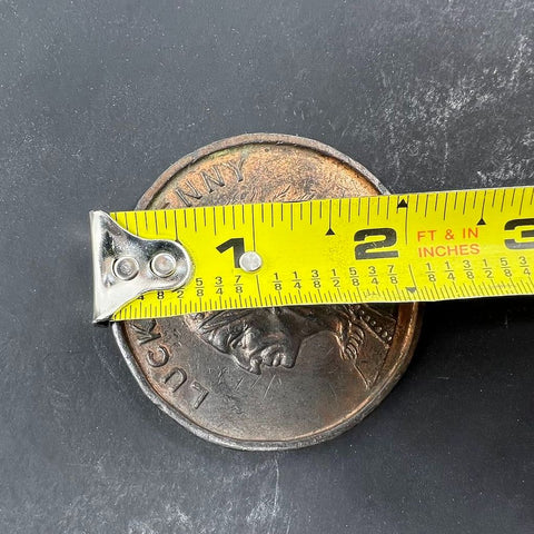 1933 Century of Progress Chicago Exposition Lucky Penny Fort Dearborn 57mm