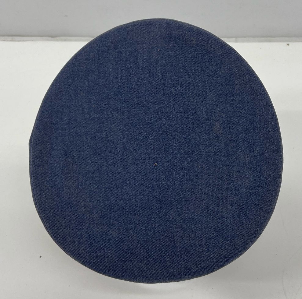 Collectible Vintage Blue & Black US Military Officer Uniform Hat 7 1/3 HL