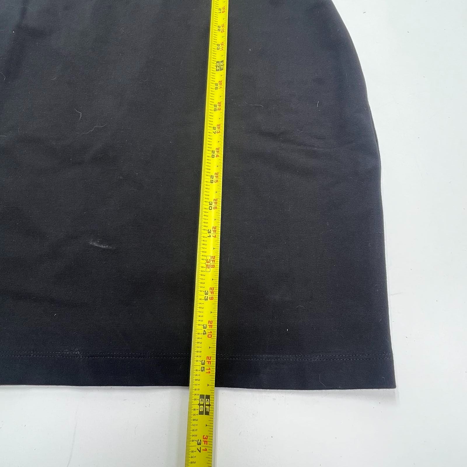 WHBM Aura Collection V-Neck Power Sheath Dress Black Size 4 NWT