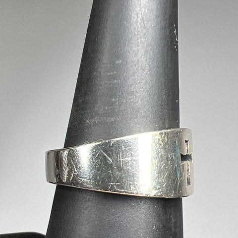 James Avery 925 Sterling Silver Cut Out Cross Ring Size 6.5 5.86g
