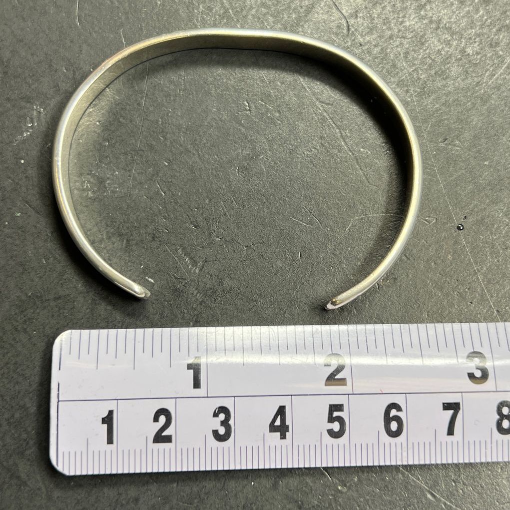 Sterling Silver Cuff Bracelet 18.1g