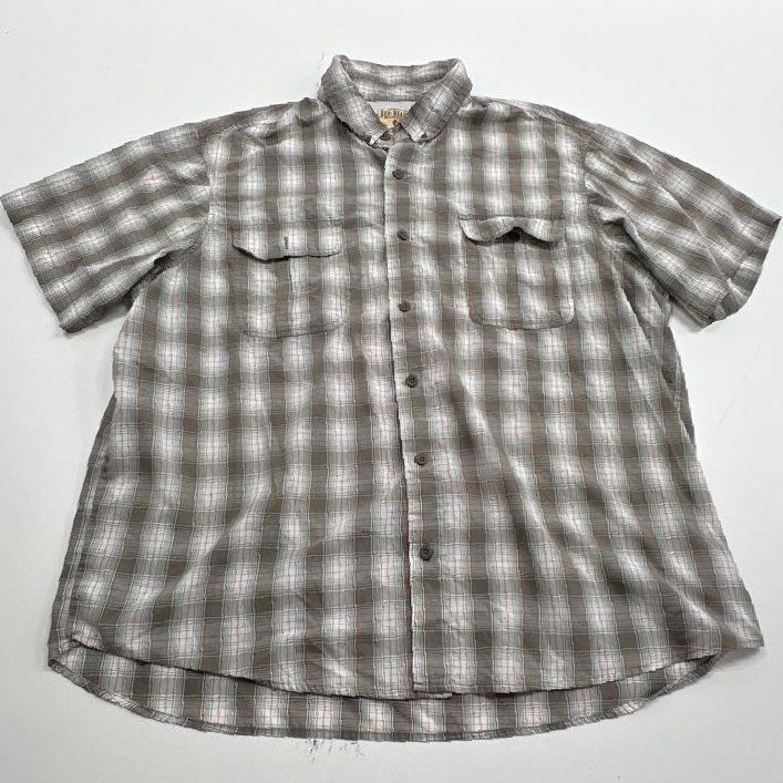 Red Head Brand Co. Gray, Red and White Plaid Casual Dress - Size 3TG