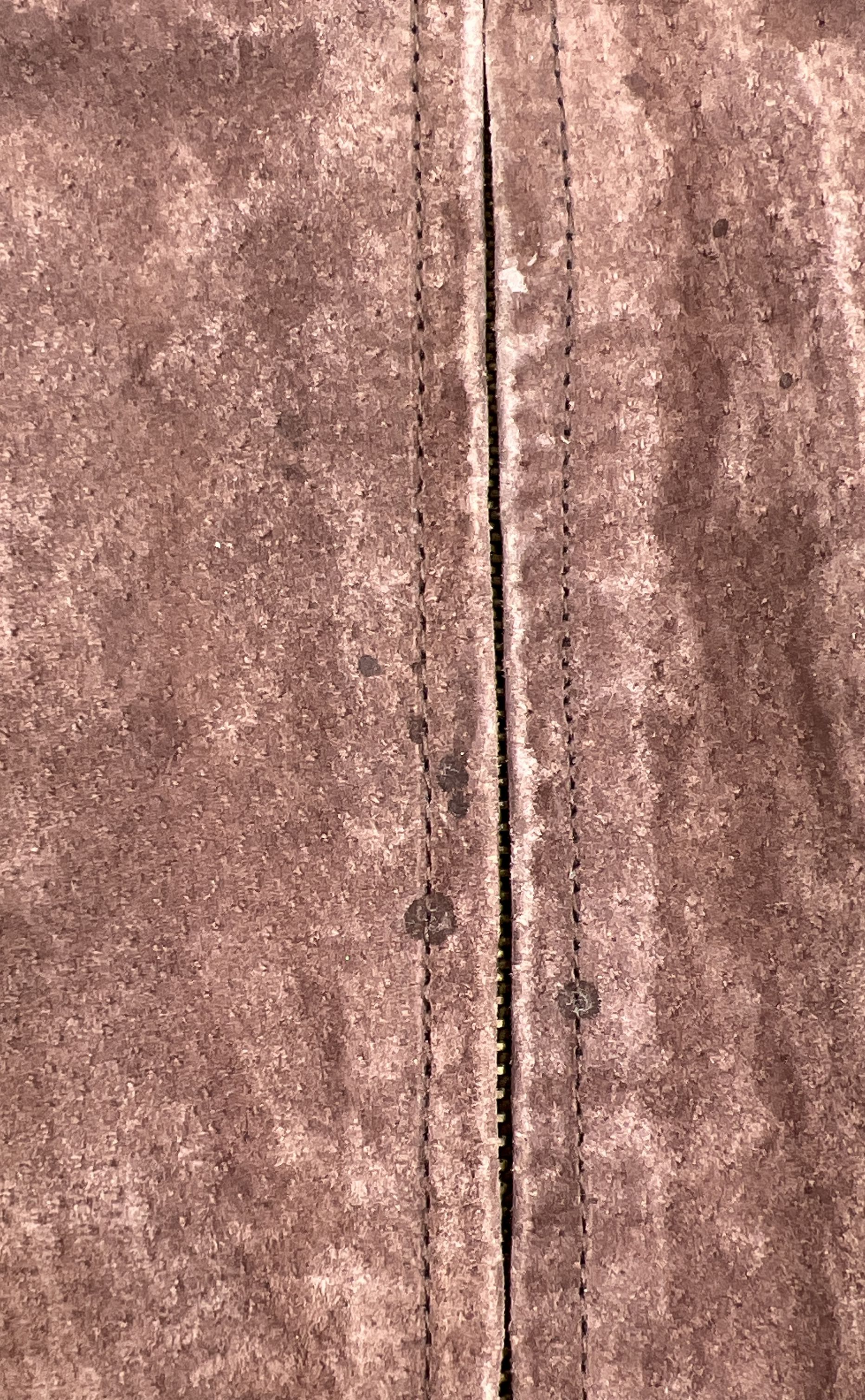 Vintage Relativity Brown Genuine Suede Leather Jacket Women's Plus 3X