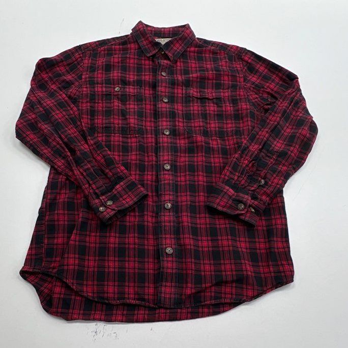 Duluth Trading Co. Red and Black Plaid Skirt - Size XL