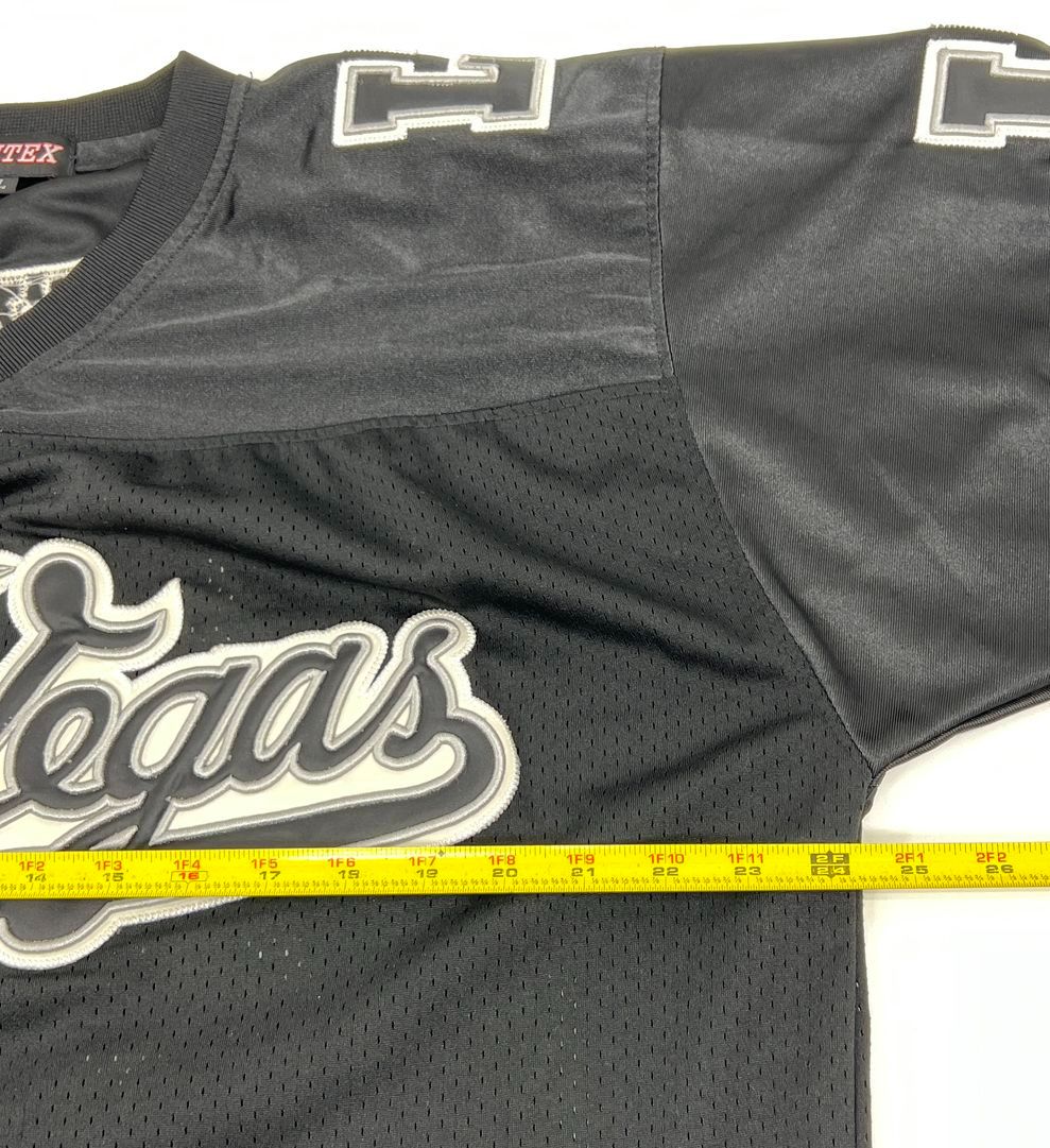 Jersey Lot 2 Las Vegas Los Angeles Football Baseball Style Wantex Choice L XL