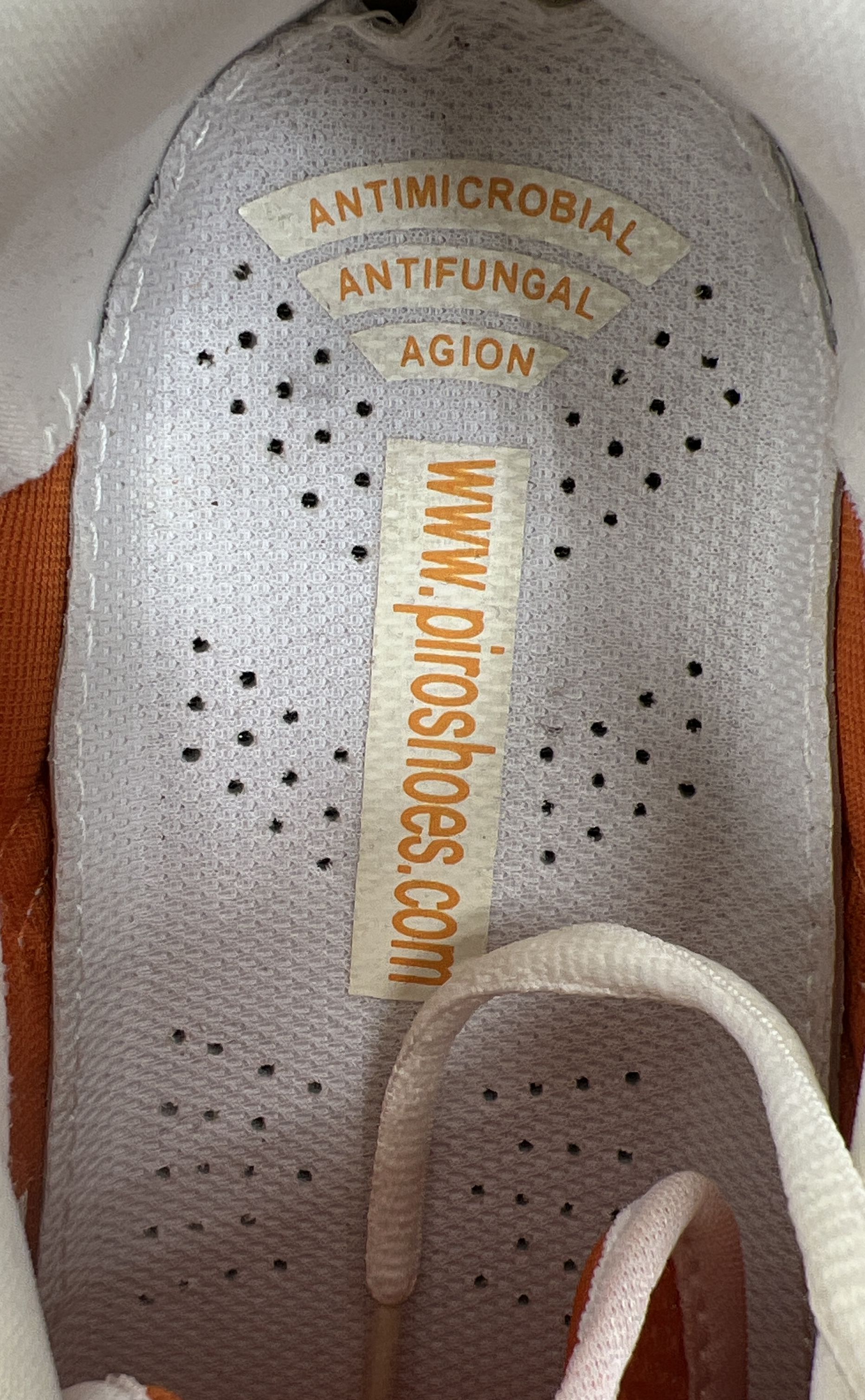 Piro Tennessee Volunteers White Orange Sneakers w/ Bag Men's Size 10.5