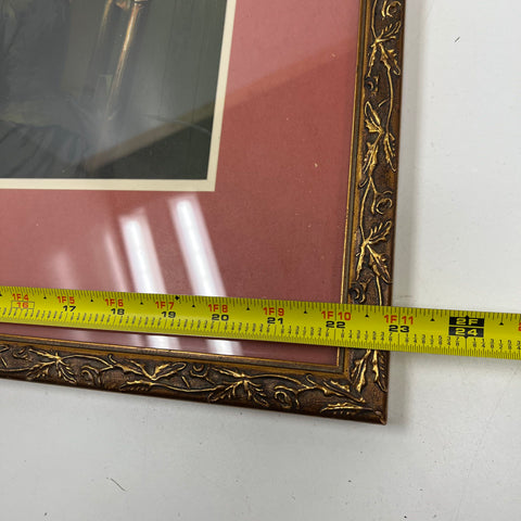 Harry Roseland Tender Memories 1893 Victorian Framed Print Ornate Gilt Frame
