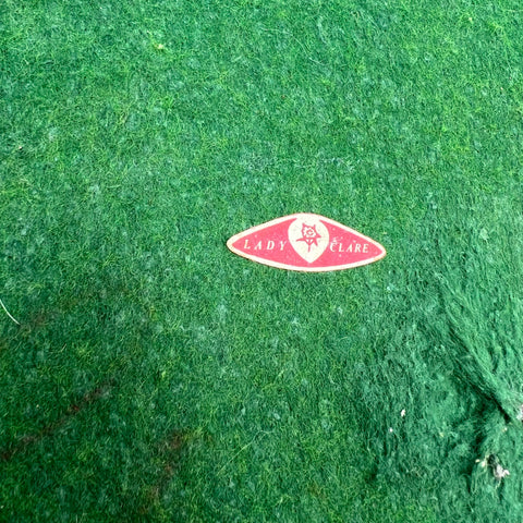 Vintage Lady Clare Serving Tray Fishing In A Punt 1820 Art Print Green 22"