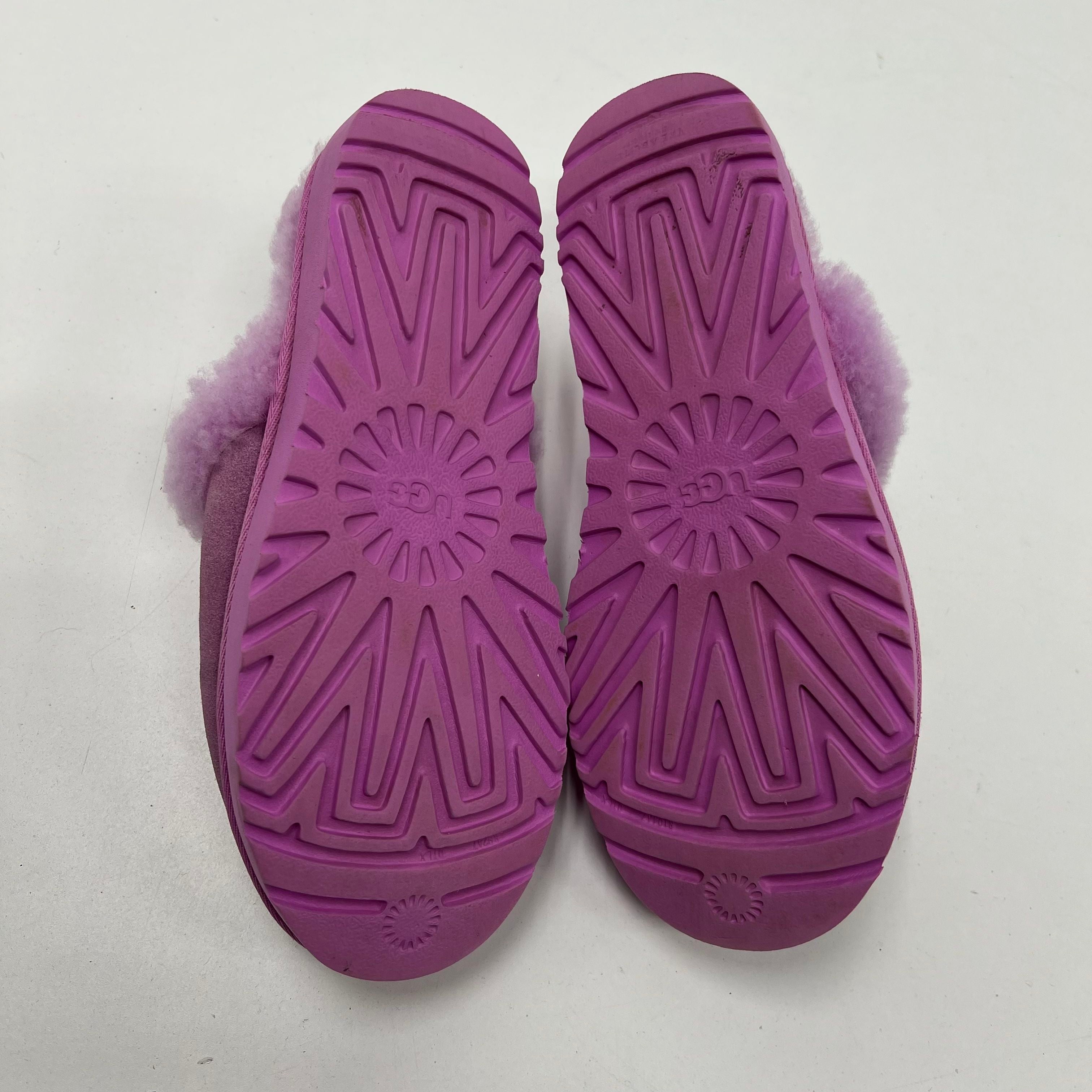 UGG Women's Cozy II Slip On Pink Slippers Size 8