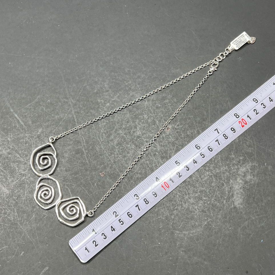 Brighton Spring Sprang Silver Plate Necklace NWT