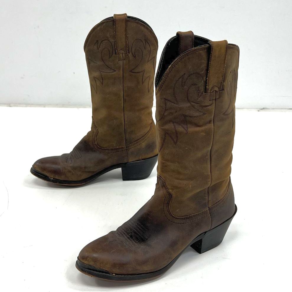 Durango Crush RD542 Brown Slouch Western Cowboy Boots Womens Size 6