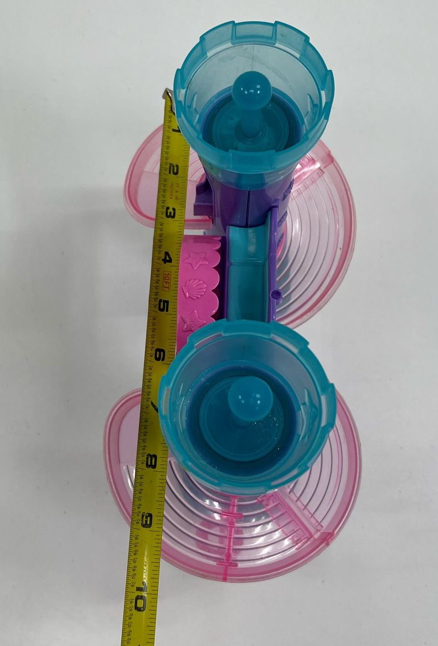 Vintage Collectible Mattel Polly Pocket Wild Waves Castle Slide Play Set Lot