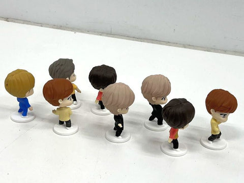 2023 TinyTAN BTS McDonald's Promo Figure Lot of 8 K-Pop Collectible Toy