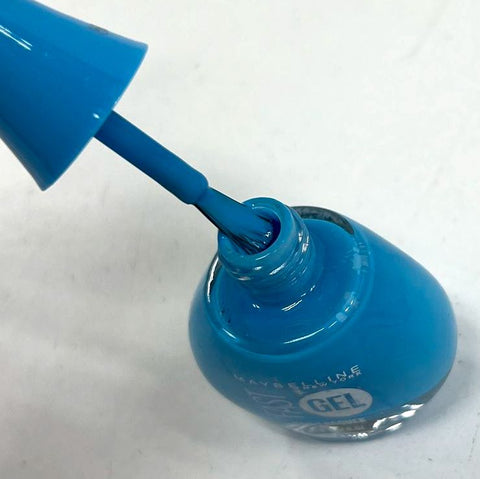 Lot of 25 Maybelline Fast Gel Nail Polish #129 Turquoise Tease New