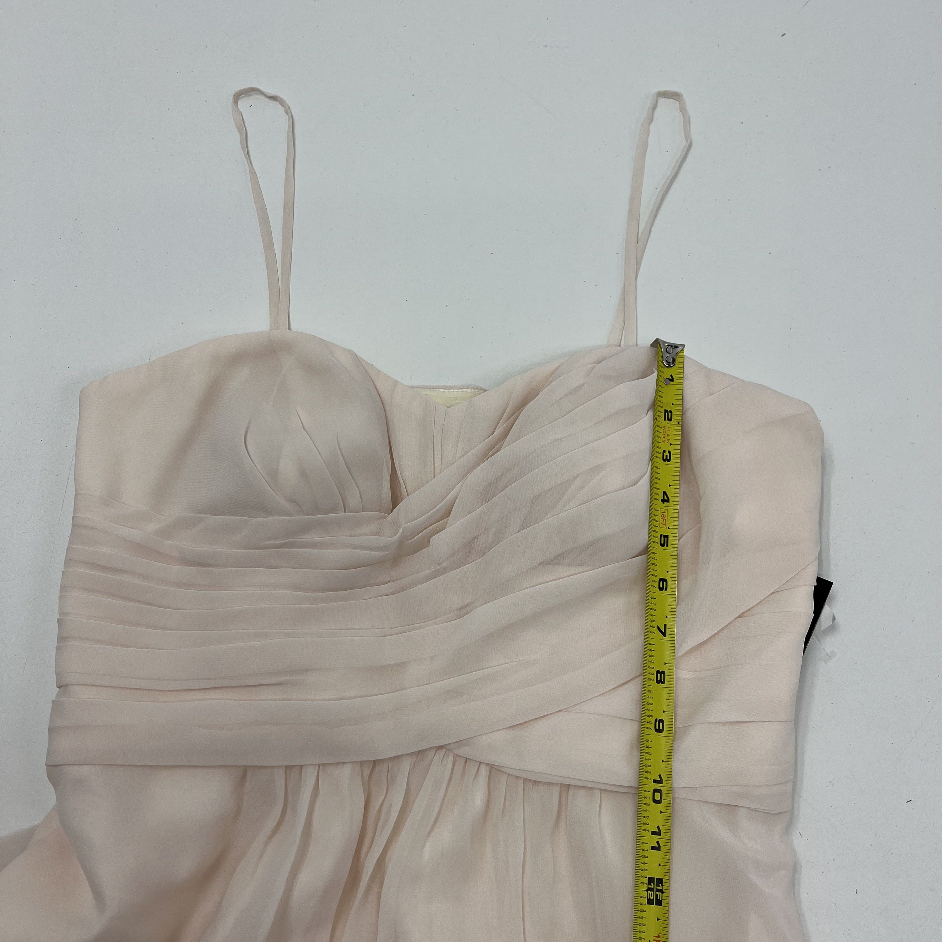 Weddington Way Charlotte Chiffon Maxi Bridesmaid Dress Womens Size 14 NWT