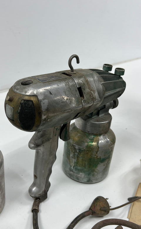 Vintage Payswell Spray-pak Model J Electric Paint Sprayer Kit in Metal Case