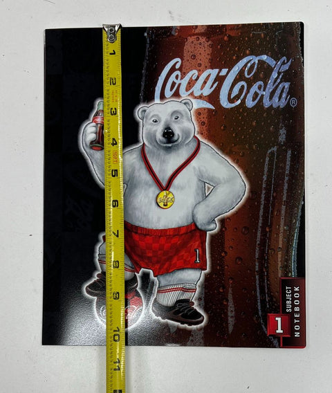 Vintage Coca-Cola Polar Bear Notebook Cover Lot 4 Styles New Old Stock NOS