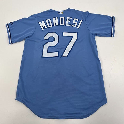 Majestic Kansas City Royals Mondesi #27 Blue Cool Base Jersey Men's Size M
