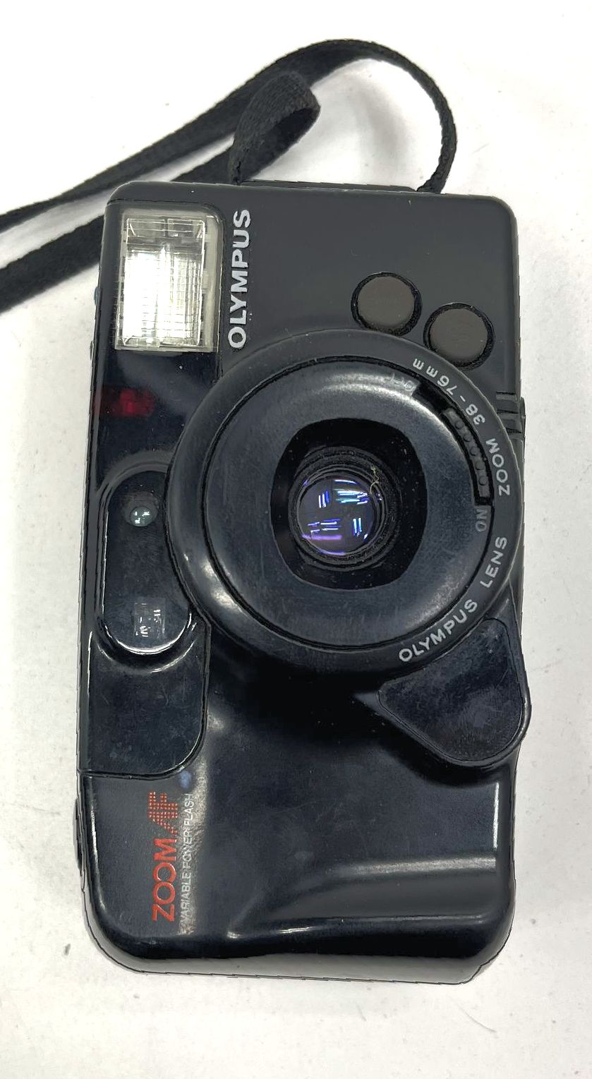 Vintage Olympus Infinity Zoom 76 35mm Film Point & Shoot Camera w/ Tamrac Case