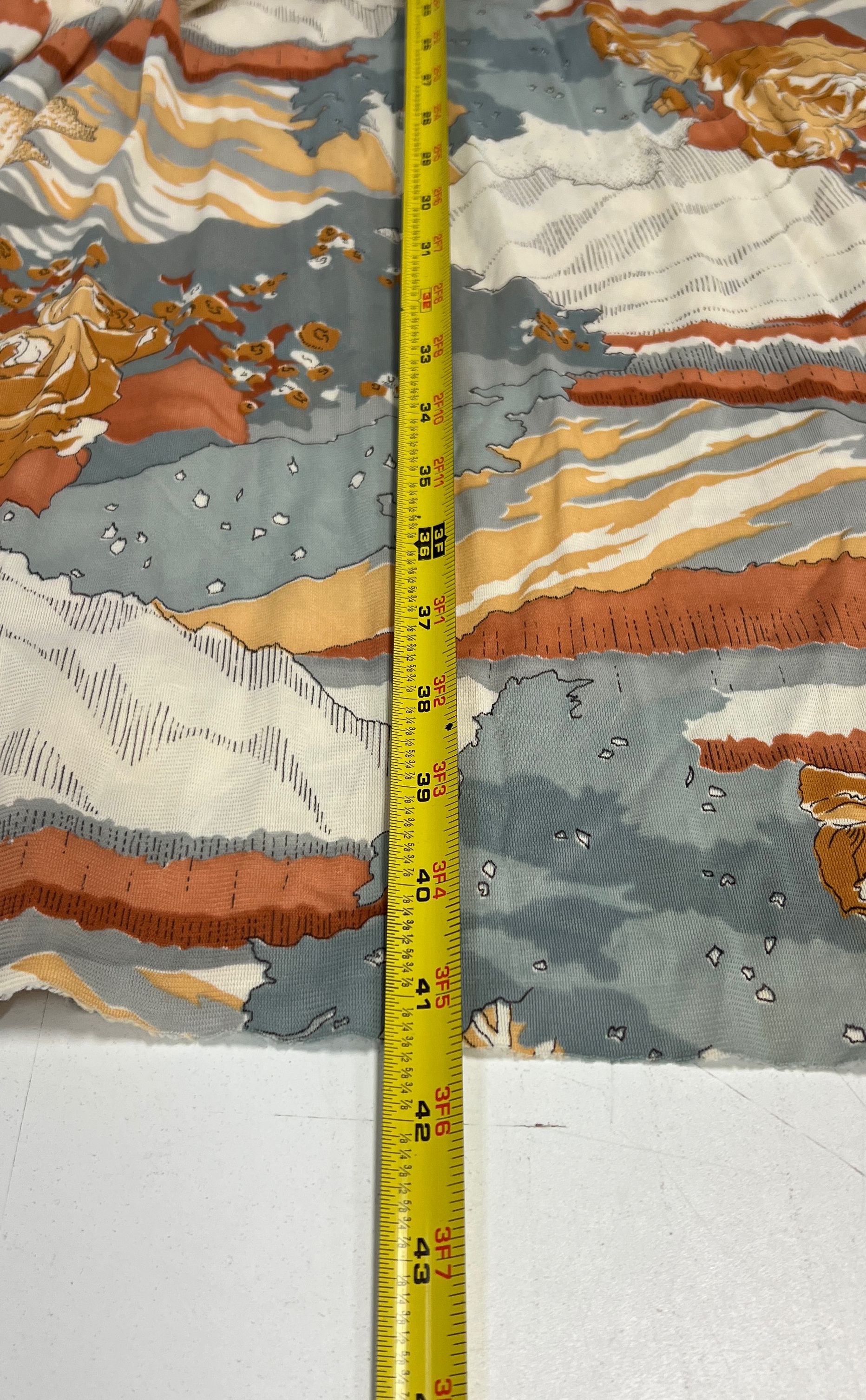 VTG Junior's Handmade Abstract Floral Short Sleeve Tie Waist Dress - Size Small?