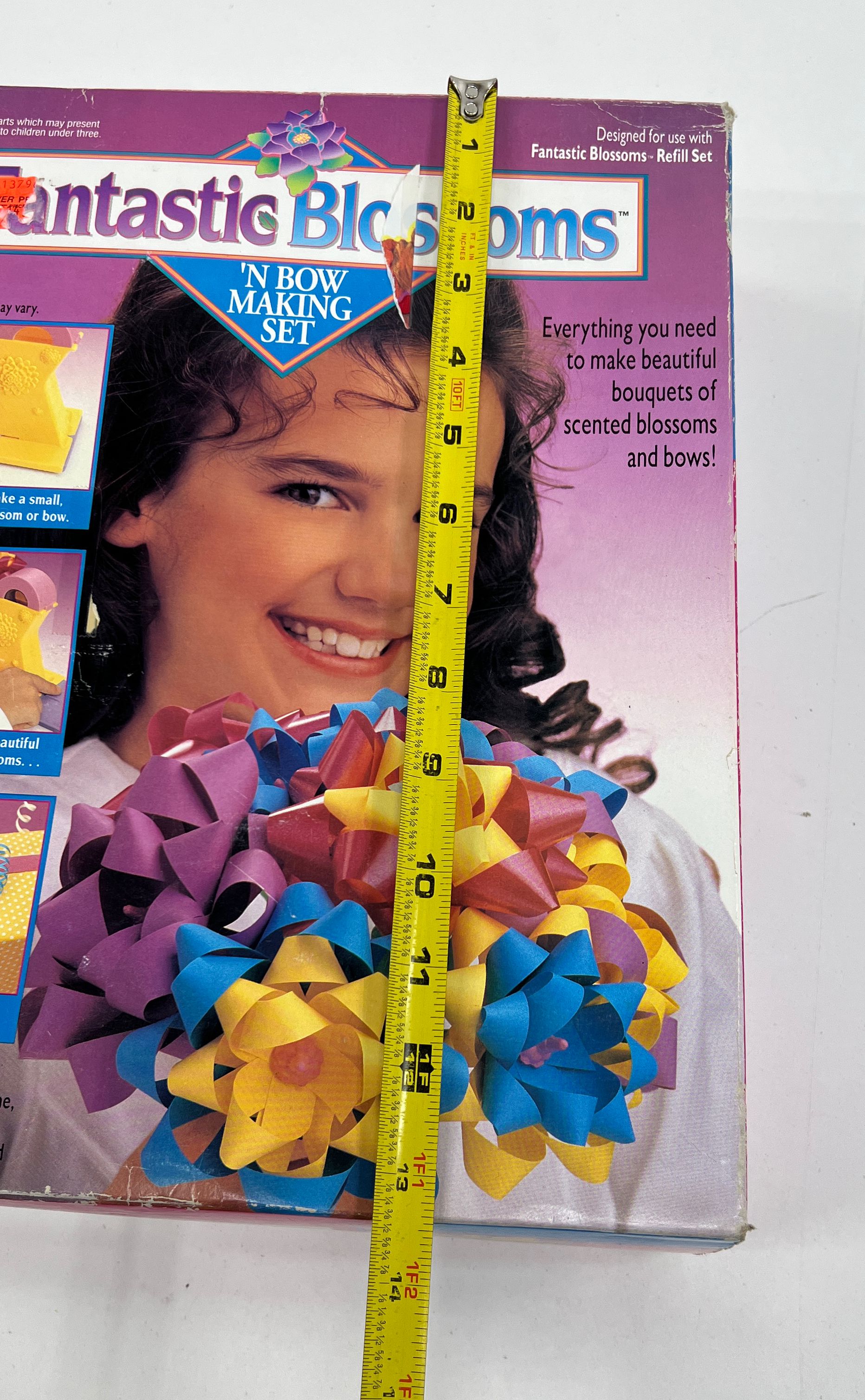Vintage Hasbro Fantastic Blossoms Bow Making Kit Children's Craft Set IOB