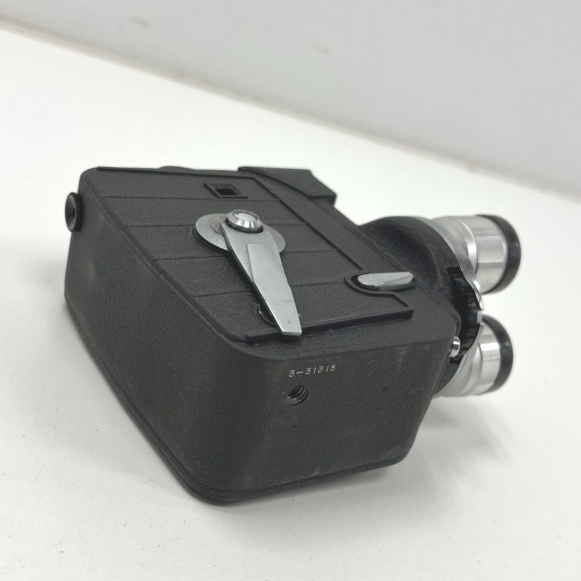 Vintage 1960s Mansfield Holiday Meter Matic 8mm Cine Turret Camera Kit w Case