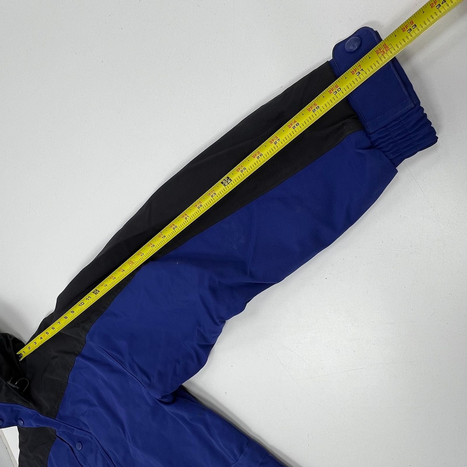 Carhartt C48 Workshield Blue Black Colorblock Mesh Lined Hooded Parka Jacket