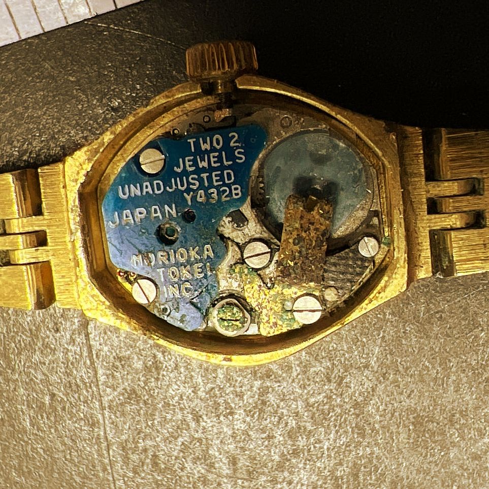 Jules Jurgensen 6026 Wristwatch Not Working for Parts/Repair