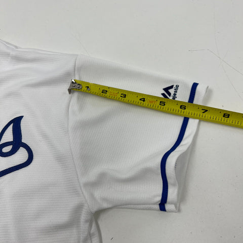 Majestic KC Royals 2014 World Series Cool Base Baseball Jersey Youth L 14-16