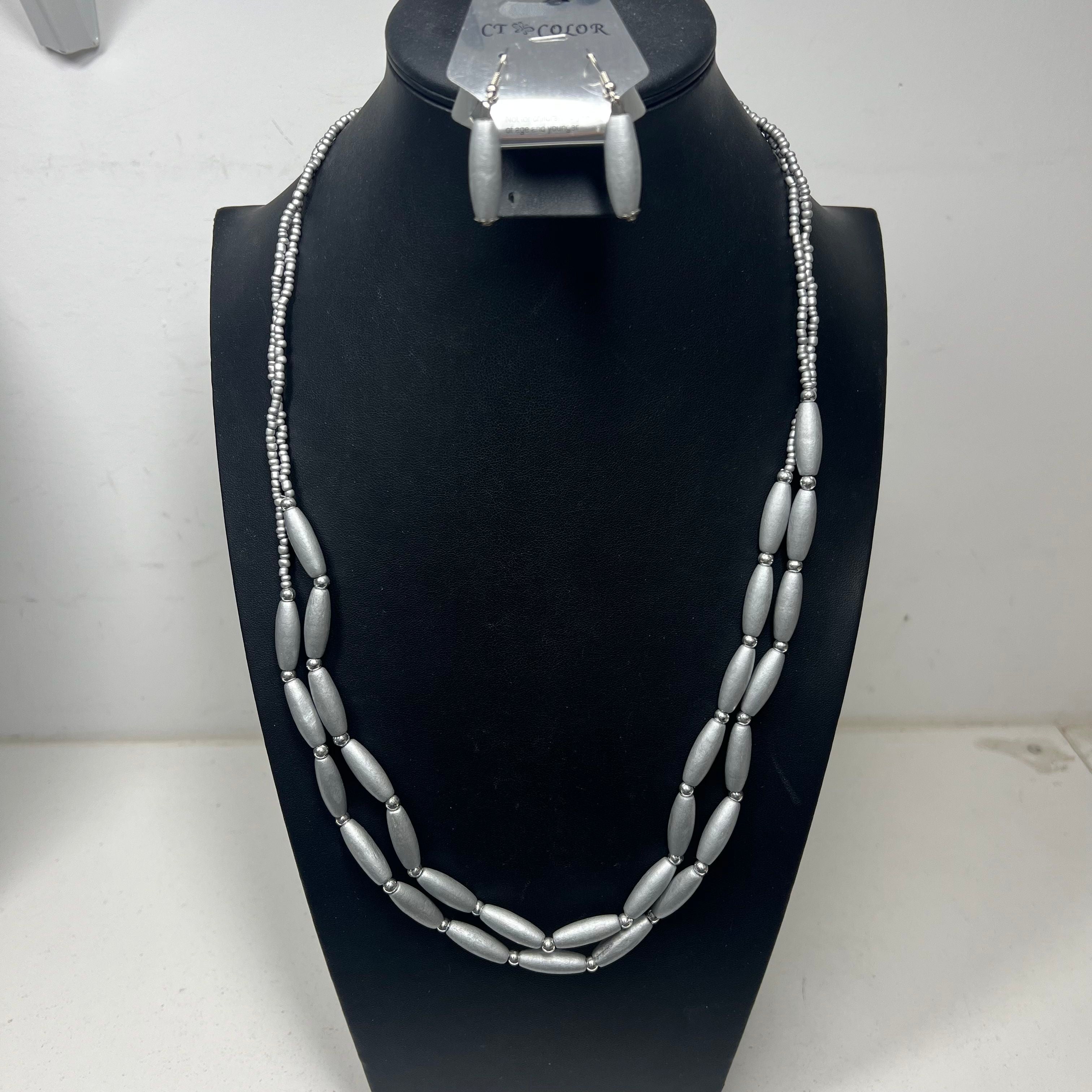 Lot of 11 Jewelry Sets Complimentary Necklace Earrings Styles Vary