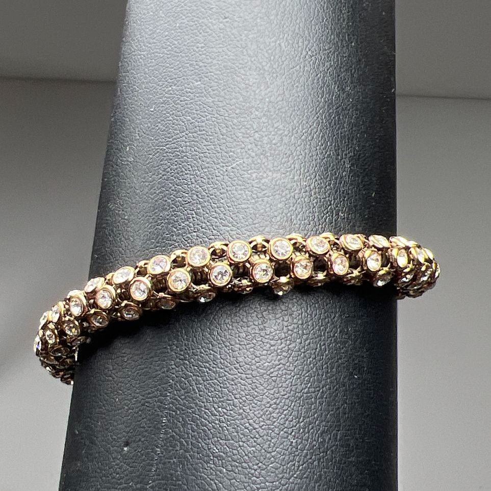 Michael Kors Rhinestone Bronze tone Bracelet