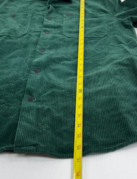 NWT Buffalo David Bitton Juno Green Corduroy Shirt Jacket Shacket Men's L